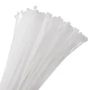 250pcs 18" 49 Lbs Cable Zip Ties Self-Locking Nylon Cable Tie 3/16"