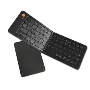 B023 Mini bluetooth Folding Keyboard for IOS/Android/Windows Tablet Mobile Phone Type-C Rechargeable Keyboard Computer A