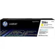 HP #206X HIG YIELD YELLOW TONER W2112X (SUIT HP LASERJET PRO M255,HP LASERJET P