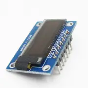 0.91" Blue SPI Serial 128x32 OLED LCD Display Module Screen for Arduino 3.3v~5v