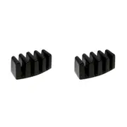 2x Stone Ceramic Zara Black Toast Rack Elegant Design for Any Table Setting 16cm