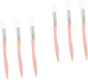 Ipetboom 2sets Travel Eyebrow Razors Stainless Steel Brow Shavers Trimmers for Makeup Women 3pcs*2