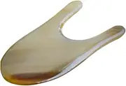 U Massaging Therapy Pen Natural Horn Acupressure Eye Neck Scraping Plate Tool
