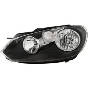 Headlight Halogen CAPA Left Hand Driver Side For 2010-2014 Volkswagen GTI Golf (for: Volkswagen)