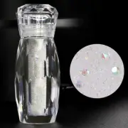 1 Bottle Micro Pixie Beads Gravel Nail Crystals For Nails Colorful Multicolor