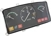 Complete Tractor 1407-7001 Gauge Cluster, Bl