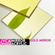 GOLD MIRROR Acrylic Sheet Colour Perspex Sheet Panel 【Up to 20% OFF】【FREE POST】