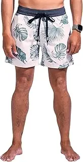 [RadBlue] 250115 Golf Quick-Drying Board Shorts (Leaf Pattern, Setup) / Men's