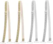 [SAFIGLE] Elegant Decorative Bra Straps Elastic Extension Straps for Women for Vest and Tube Dresses
