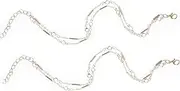BESTYASH 2pcs Summer Anklets Golden Ankle Bracelet for Women Beach Anklet Bracelet Rhinestone Anklet Alloy