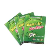 unbrand Mouse & Rat Glue Paper, 3Pcs Rat Sticky Mouse Pads Extra Lager High Adhesive Traps for Mice And Rat, Mouse Rat Glue Traps for Home,Restaura...