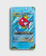 Magikarp & Wailord GX | Display Case Extended Art for Pokemon Card