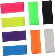 Milisten Silicone Racket Grip Rings Non Slip Overgrip Bands for Tennis and Badminton Durable and Flexible Accessory for Enhanced Control and Comfort