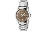 Gucci YA126445 G-Timeless Brown Dial Unisex Watch