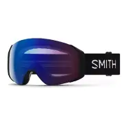 Smith 4D Mag S Snow Goggles, Black Frame, ChromaPop Photochromic Rose Flash Lens