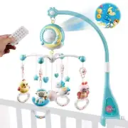 Toy Baby Musical Crib Bed Bell Cot Mobile Moon & Star Dream Light Nusery·Lullaby