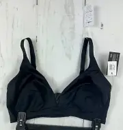 NWT Cosabella Black Soft Cup Unpadded Underwire Bra Style 77351