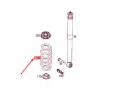 SMART FORTWO 453 Rear Helical Spring A4533240400 NEW GENUIE