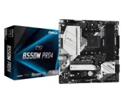 Asrock AMD B550M Pro4 Socket AM4 Micro ATX DDR4-SDRAM Motherboard