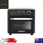 Devanti Air Fryer 15L LCD Fryers Kitchen Oven Oil Free Healthy Cooker 1200W AU