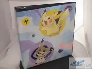 ULTRA PRO POKEMON Pikachu Mimikyu 3-RING BINDER CARD HOLDER + 50 PAGES FOR CARDS