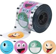 VorChef Cup Sealing Film Tea Cup Sealing Film Boba Cup Sealer Film 90-105 mm 3000 Cups for PP Plastic and Paper Cups (Colorful)