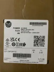 Free Tax 22F-D2P5N113 /A AB PowerFlex 4M VFD 2.0HP AC Drive New Factory Sealed