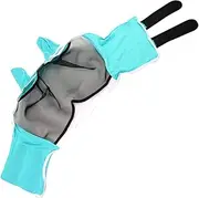 Horse Fly Face Cover, Professional Visage Protector, Adjustable Facial Case, Earmuffs Design, Eye Protection, (41.34x20.47x11.02 Inches), Perfect for Outdoor Riding