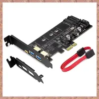 在飛比找蝦皮購物優惠-(R E W Y)PCI-E 轉 USB 3.0 PCI E