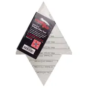 Creative Grids Strippy Stars Tool 5in x 7-1/2in Quilt Ruler
