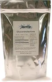 D-Glucuronolactone Powder, Pure Supplement - 500 Grams - Mettle Energy