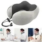 High-quality Stuffed Travel Pillow Memory Foam Core Neck
