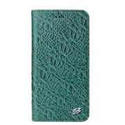 For Iphone X/Xs Crocodile Texture Pc + Tpu Horizontal Flip Leather Case With Holder and Card Slots and Wallet(Green)