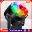 Sound Activated LED Stage Light with Remote Control RGB Party Disco Ball Light A