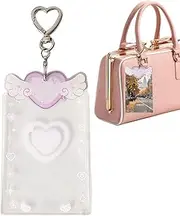 [Generic] Photo Card Holder - Photocard Shell Case Protector | Cute Bag Pendant Decor for Student, Girls, Teens, Adults, and Fans