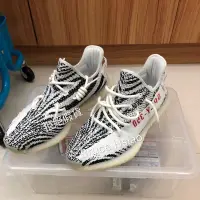 在飛比找蝦皮購物優惠-Yeezy Boost 350 V2 白斑馬