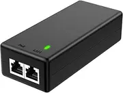YuanLey Gigabit PoE Injector 30W, PoE+ Injector Converts Non-PoE to PoE+, Power Over Ethernet Injector 48V IEEE 802.3at/af, 10/100/1000Mbps PoE Adapter, Distances Up to 325 Feet, Plug and Play