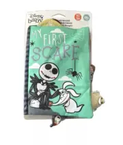 Disney Baby Nightmare Before Christmas Baby Soft Book Toy.New Sensory Krinkle
