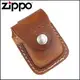 ◆斯摩客商店◆【ZIPPO】金屬扣式~打火機皮套(棕色款)NO.LPLB