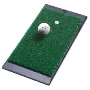 Golf Super-Sized FT Launch Zone Hitting Mat w/Weighted Rubber Base