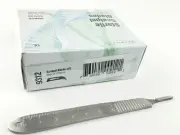 100Pcs Sterile Scalpel Blade#12 & Scalpel Handle No3 With Scale Stainless