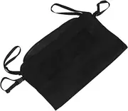 GANAZONO Pet Car Barrier for Back Seat Adjustable Dog Divider Mesh Protector Durable Black Net for Safe Travel Versatile Pet Isolation Cover for Car