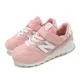 New Balance 休閒鞋 996 Wide 中童 寬楦 粉 白 魔鬼氈 網眼 小朋友 運動鞋 NB YV996BB3-W