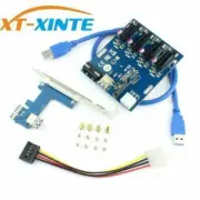 XT-XINTE PCIe to PCI Express 1 to 4 Slot Riser Card Mini ITX to 4 PCI-e Adapter