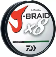 Daiwa J-Braid 300M 8-Strand Woven round Braid Line