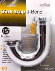 LDR Industries 505 6010 J-Bend, 1-1/2", Silver