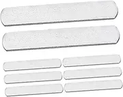 ADOCARN Weighted Steel 8 Pieces Electroplated Metal Sheets Intense Leg Arm Workouts for Fitness