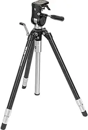 [Slik] Master Classic Tripod with 2-Way, Pan-and-Tilt Head, for Mirrorless/DSLR Sony Nikon Canon Fuji Cameras and More - Black (616-725)