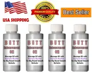 BUTT OIL - Pueraria Mirifica Butt Enhancement Oil - 4 Bottles 8oz. Total