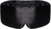 Silk Sleep Masks, Adjustable Eye Mask For Sleeping, 100% Blackout Sleep Mask，Soft And Silky Sleeping Mask, Suitable For Traveling And Business Trips, Improve Sleep Quality